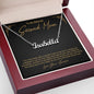 GodMother 2022-12-10-3 Personalized Name Necklace with Message Card
