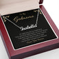 personalized-initial bracelet, godmother gift, godmother infinity bracelet, fairy godmother gift, gift for godmother, godparent gift_artwork_original_artwork Personalized Name Necklace with Message Card