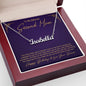 GodMother 2022-12-10-2 Personalized Name Necklace with Message Card