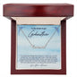 GodMother 2022-12-10-4 Personalized Name Necklace with Message Card