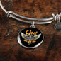 One Time Special Offer 60% Off - GOD HAS GOT THIS (Round Pendant Bangle)