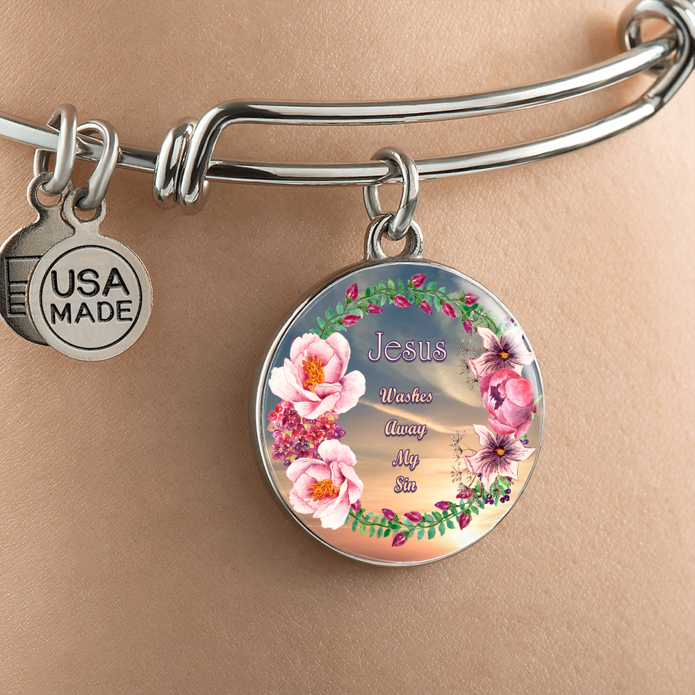 2020-05-02 (Jesus washes away my sins) Bracelet Circle