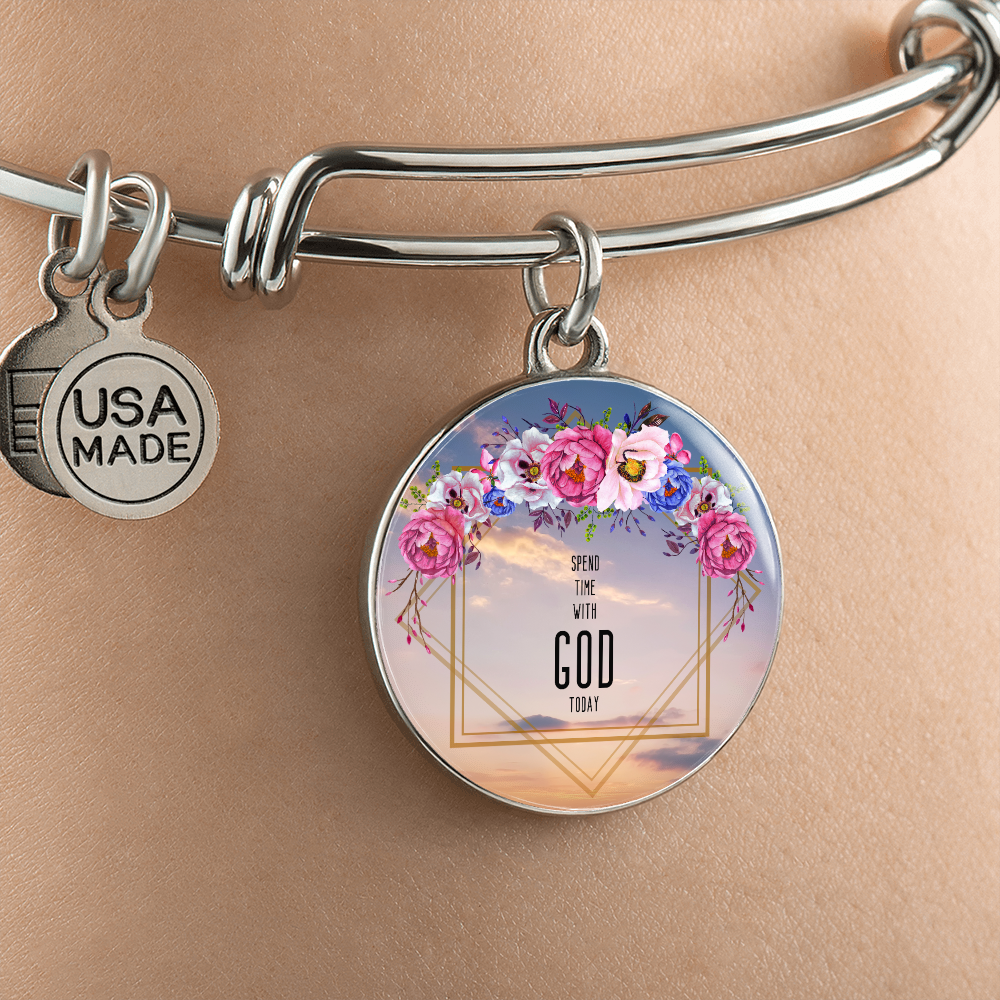 2020-05-04 (Spend Time With God Today) Bracelet Circle