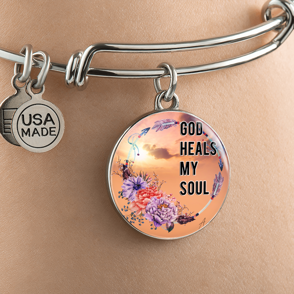 need adjustment 2020-02-16 (God Heals My Soul) Bracelet Circle