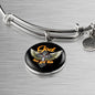 One Time Special Offer 60% Off - GOD HAS GOT THIS (Round Pendant Bangle)