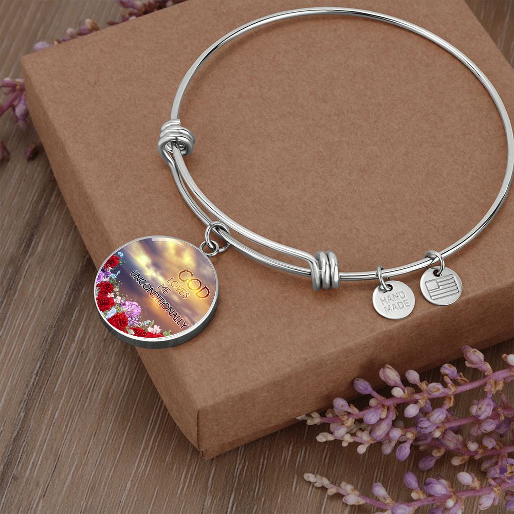 2020-04-10 (God Loves Me Unconditionally) (1) Bracelet Circle
