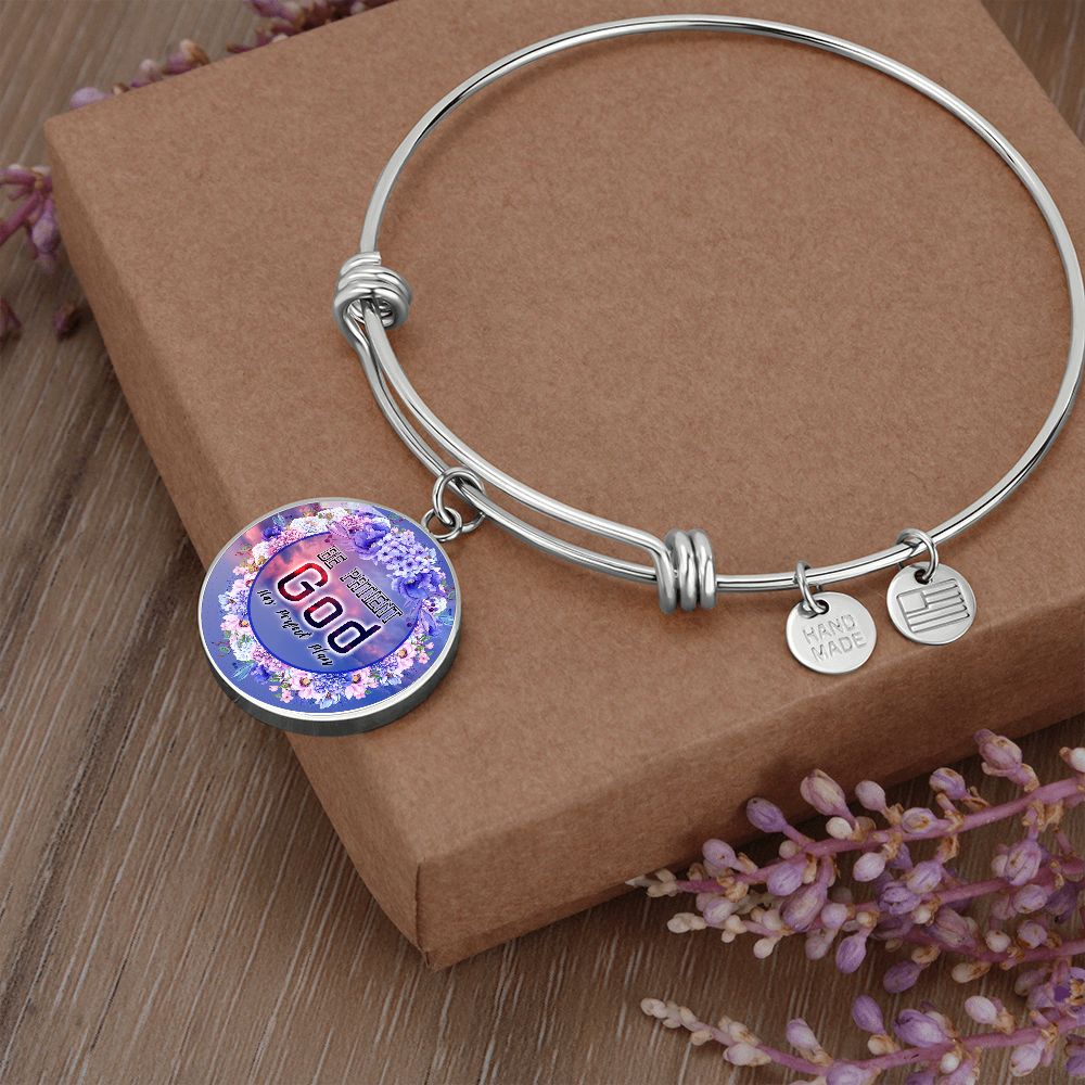 2020-04-25 (Be Patient. God Has Perfect Plan) Bracelet Circle