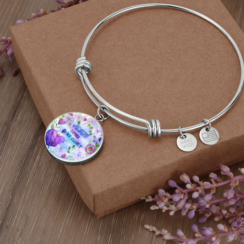 2020-04-15 (Jesus Loves My Family) Bracelet Circle