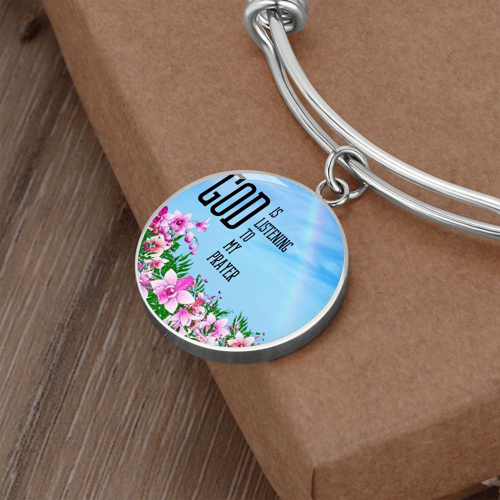 need movement 2020-04-06 (God Is Listening To My Prayer) Bracelet Circle