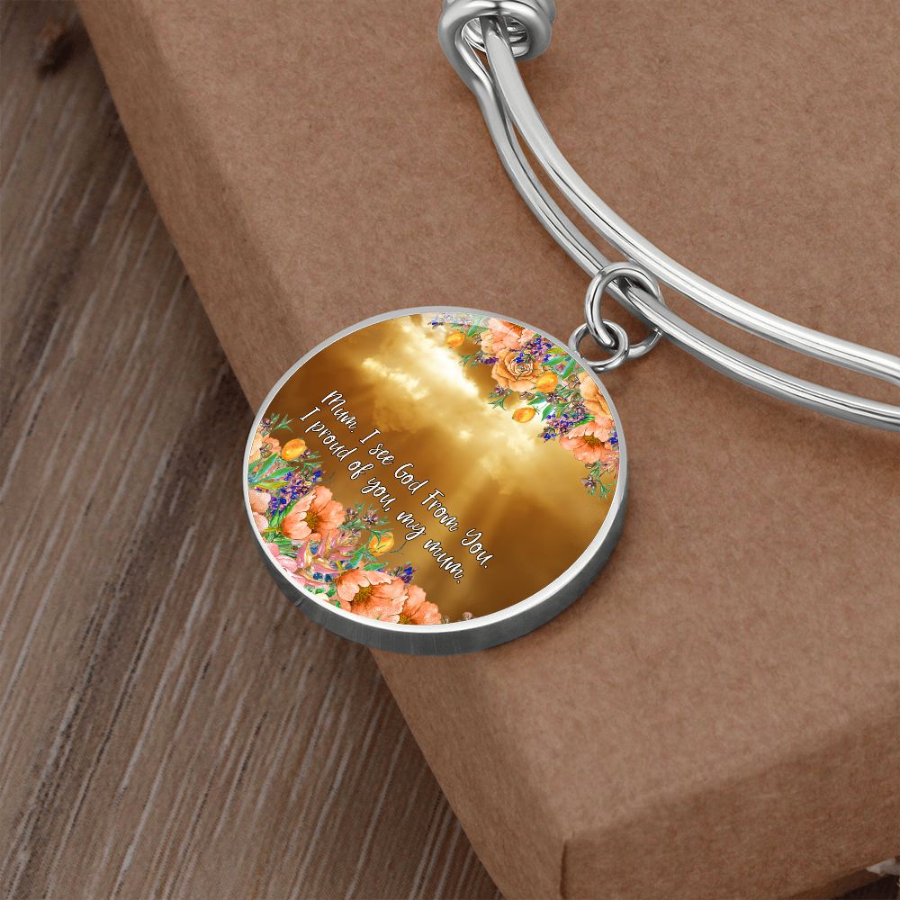 2020-04-26 (Gods Peace Comes When You Pray) Bracelet Circle