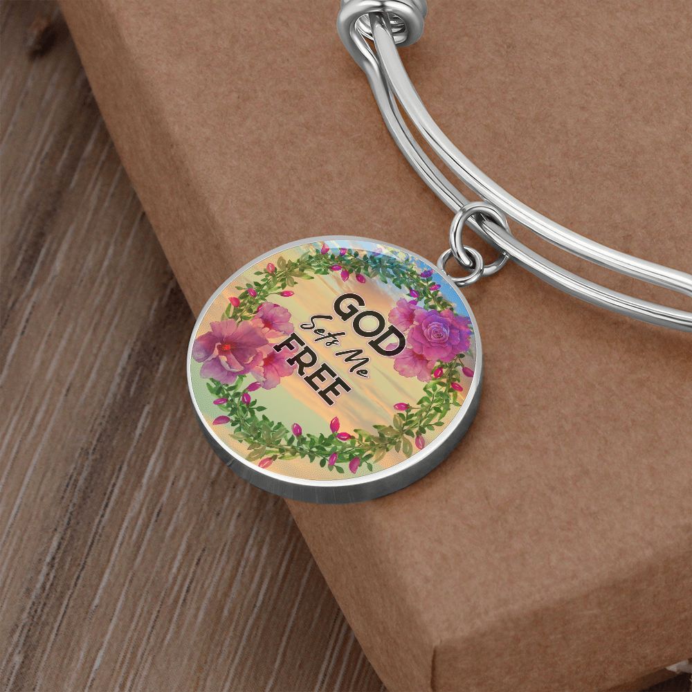 2020-02-17 (God Sets Me Free) Bracelet Circle