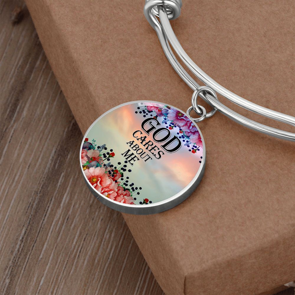 2020-04-02 (God Cares About Me) (1) Bracelet Circle