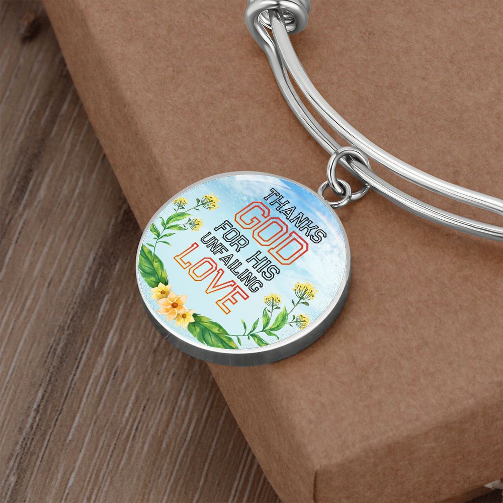 2020-03-06 (Thanks God For His Unfailing Love) Bracelet Circle