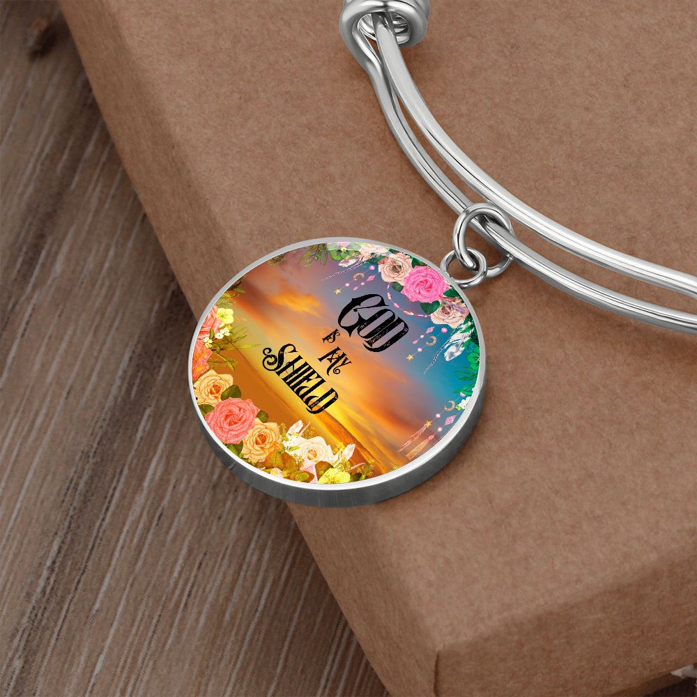 2020-03-30 (God Is My Shield) Bracelet Circle