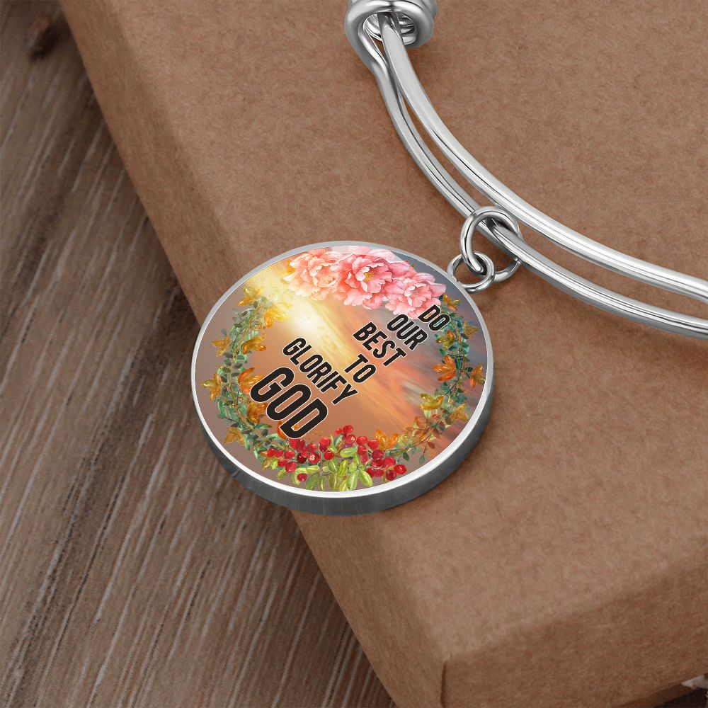2020-03-08 (Do Our Best To Glorify God) Bracelet Circle