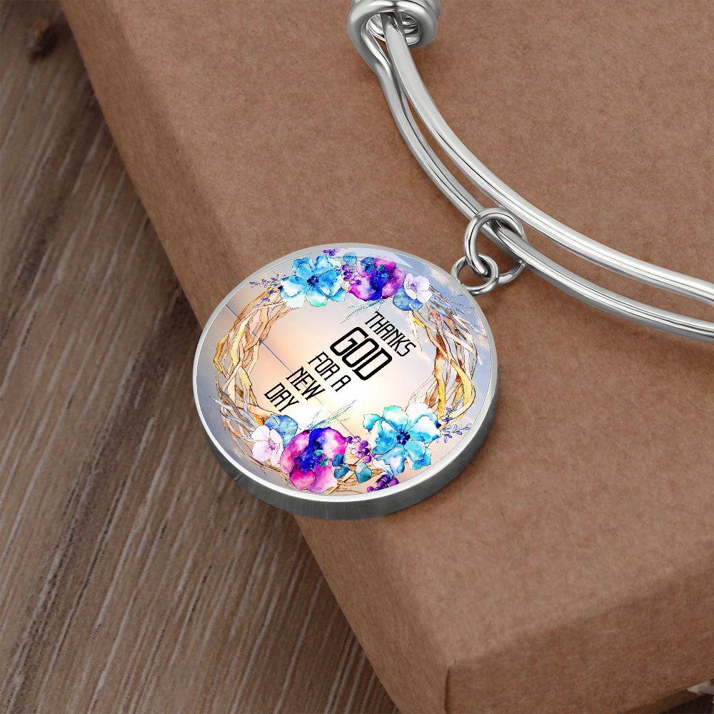 2020-03-18 (Thanks God For A New Day) Bracelet Circle