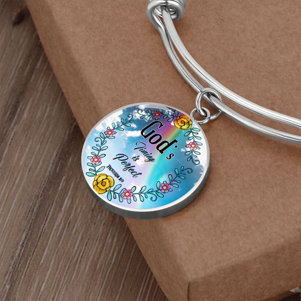 2020-04-27 (God_s Timing Is Perfect) (1) Bracelet Circle
