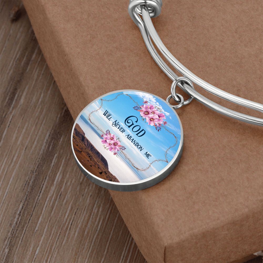 2020-02-23 (God Will Never Abandon Me) Bracelet Circle
