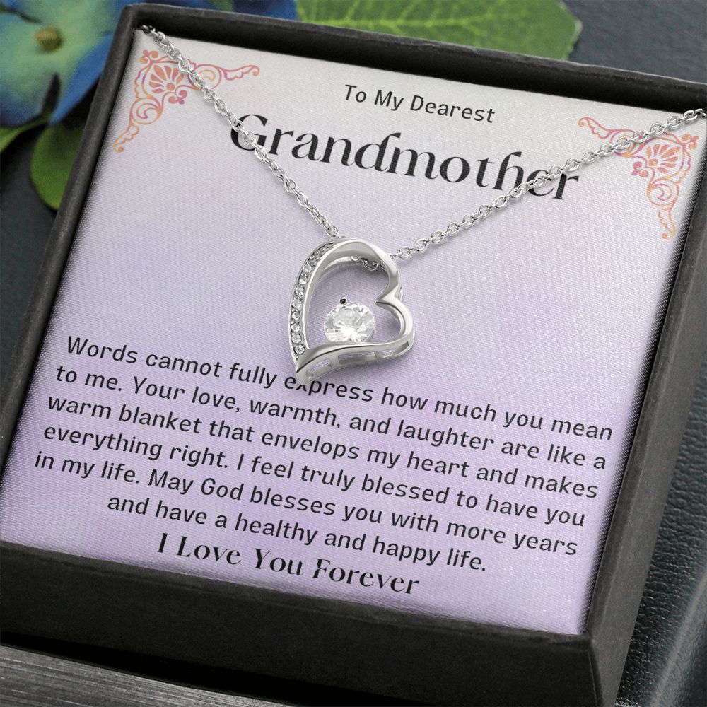 Grandma Necklace from Granddaughter | Best Nana Jewelry Gift for Nana, Stunning Grandmother Necklace, Nana Jewerly, Linking Grandma and You