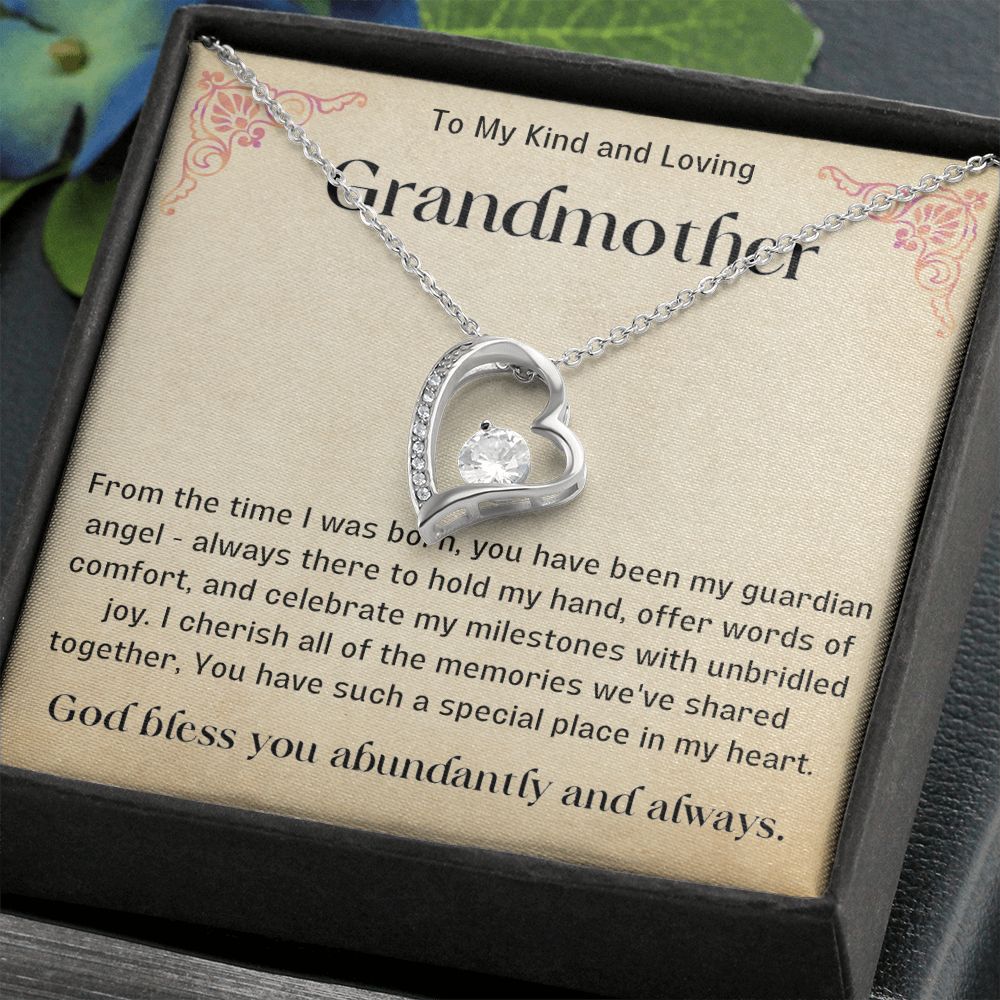 Grandma Necklace from Granddaughter | Best Nana Jewelry Gift for Nana, Stunning Grandmother Necklace, Nana Jewerly, Linking Grandma and You