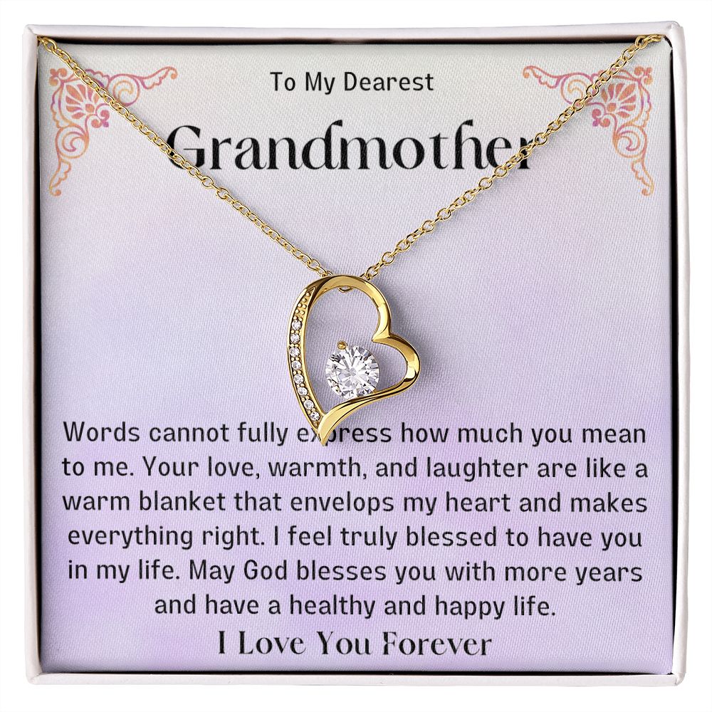 Grandma Necklace from Granddaughter | Best Nana Jewelry Gift for Nana, Stunning Grandmother Necklace, Nana Jewerly, Linking Grandma and You