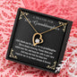 A Prayer For My Granddaughter (Forever Love) Necklace