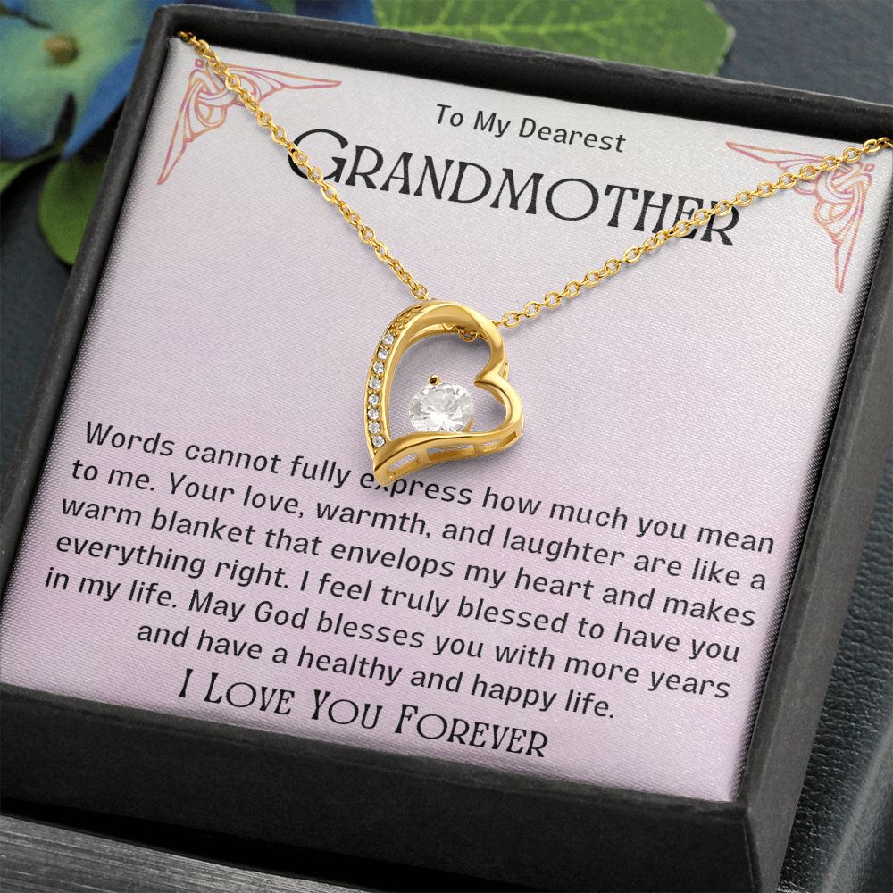 Grandma Necklace from Granddaughter | Best Nana Jewelry Gift for Nana, Stunning Grandmother Necklace, Nana Jewerly, Linking Grandma and You