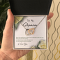 Interlocking Heart Necklace To My Step Mom