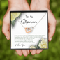 2022-03-29 Stepmom - k To My Beautiful Mom (Interlocking Hearts) Necklace