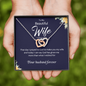 Still Love (B Wife) 21-11-26-c To My Wife (Interlocking Hearts) Necklace
