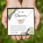 2022-03-29 Stepmom - h To My Beautiful Mom (Interlocking Hearts) Necklace