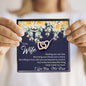 Still Love (Wife) (Navy) 210930d To My Wife (Interlocking Hearts) Necklace