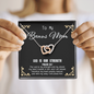 God Is My Strength - Bonus Mom To My Wife (Interlocking Hearts) Necklace