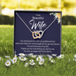 Still Love (B Wife) 21-11-25-a To My Wife (Interlocking Hearts) Necklace