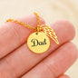 TO MY GRANDDAUGHTER - I THINK ABOUT YOU (Necklace)