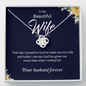 Still Love (B Wife) 21-11-26-c To My Wife (Knot Beauty) Necklace