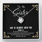 God Is always with you - Sister To My Wife (Knot Beauty) Necklace