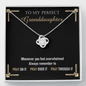 3 Pray To My Granddaughter 220212 To My Wife (Knot Beauty) Necklace