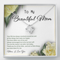2022-03-25 (Mom) (b) To My Beautiful Mom (Knot Beauty) Necklace Template