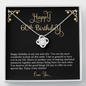 2022-04-04 Happy Birthday 60 To My Beautiful Mom (Knot Beauty) Necklace Template