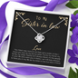 2022-04-13 Sister-in-law (Black) To My Beautiful Mom (Knot Beauty) Necklace Template