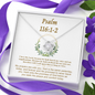 Psalm 116_1 2 To My Beautiful Mom (Knot Beauty) Necklace Template