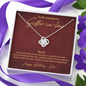 6-04 Inspirational To My Beautiful Mom (Knot Beauty) Necklace Template
