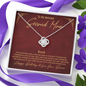 6-01 GodMother (Wish) To My Beautiful Mom (Knot Beauty) Necklace Template