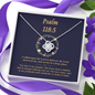 Psalm 118_5 (2022-05-13) To My Beautiful Mom (Knot Beauty) Necklace Template