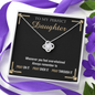 3 Pray To My Daughter 220212 To My Wife (Knot Beauty) Necklace