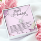 2022-04-03 Number One Pink To My Beautiful Mom (Knot Beauty) Necklace Template