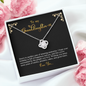 2022-04-06 Granddaughter 3D To My Beautiful Mom (Knot Beauty) Necklace Template