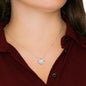 Emotional - Frame - Beautiful Mom - I Love You To My Wife (Knot Beauty) Necklace