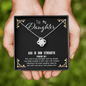God Is My Strength - Daughter To My Wife (Knot Beauty) Necklace